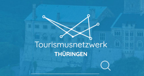 Screenshot Tourismusnetzwerk Thüringen