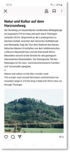 Bild von einem Waldstück Südharz Kyffhäuser auf dem Harzrundweg
