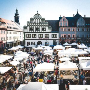 Markt in Weimar Foto: Henry Sowinski, weimar GmbH