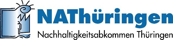 Logo der NAThüringen; Nachhaltigkeitsabkommen